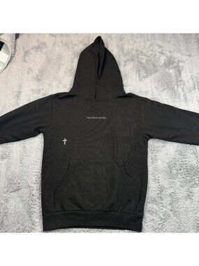 Trippie Redd Hoodie Men's S Black Graphic Mansion Musik Performance Bohemian